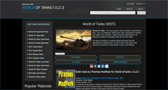 Desktop Screenshot of mod-wot.com